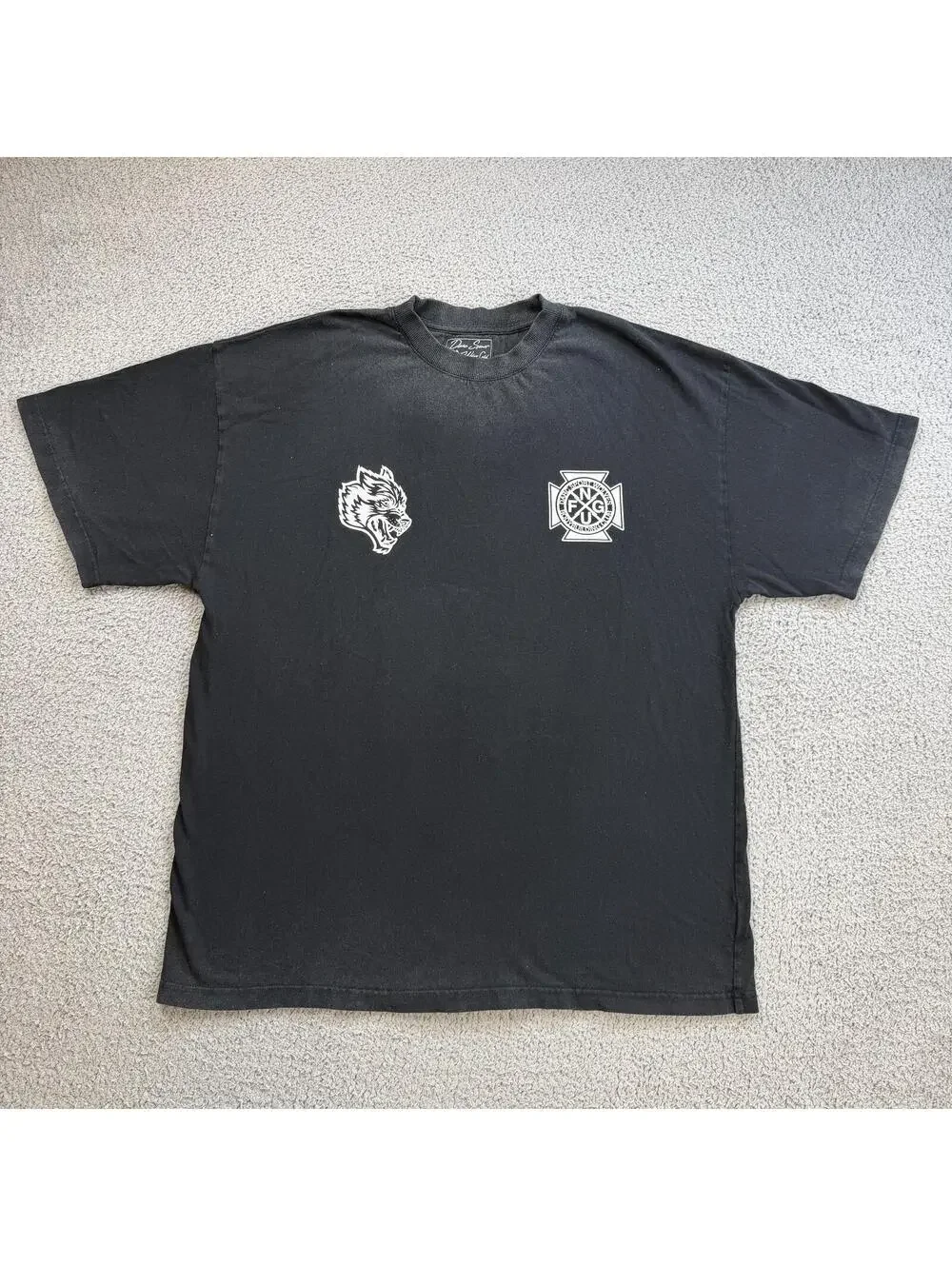 Bye Club T Shirt Black Large 211 Of 2000 Corazon Drop Warrior Gym - Picture 2 of 5